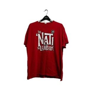 Vintage The Nati Vs The Land Reds Ohio T-Shirt - Size Large, Rare